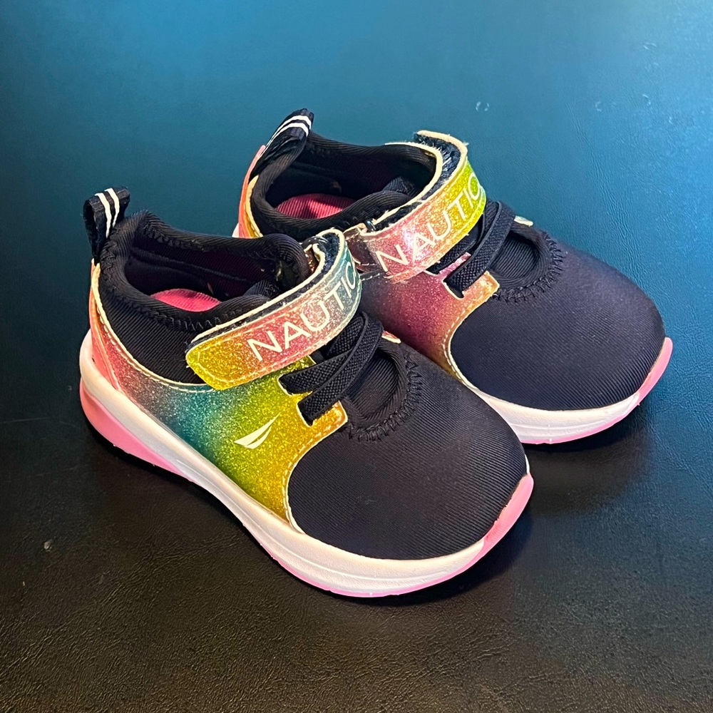 NWOT Nautica Kids' Rainbow Sneakers